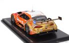 TOYOTA  SUPRA GR TEAM ENEOS ROOKIE N 14 GT500 CLASS SUPER GT 2024 KAZUYA OSHIMA - NIREI FUKUZUMI  ORANGE WHITE