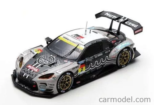 TOYOTA  GR86 GT TEAM MUTA INGING RACING N 2 GT300 CLASS SUPER GT 2024 YUUI TSUTSUMI - HIBIKI TAIRA  SILVER BLACK