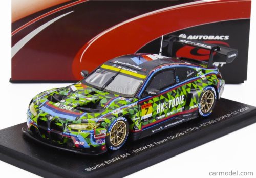 BMW  4-SERIES M4 GT3 3.0L TWIN TURBO TEAM STUDIE N 7 GT300 SUPER CLASS GT 2024 SEIJI ARA - NIKLAS KRUTTEN - BRUNO SPENGLER  GREEN BLACK