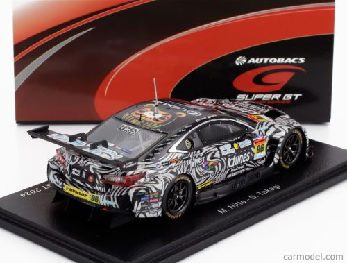 LEXUS  RC F GT3 TEAM K-TUNES RACING N 96 GT300 CLASS SUPER GT 2024 MORIO NITTA - SHINICHI TAKAGI  BLACK WHITE