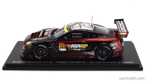 TOYOTA  GT-R TEAM TOMEI SPORT N 360 GT300 CLASS SUPER GT 2024 TAKAYUKI AOKI - ATSUSHI TANAKA  BLACK RED