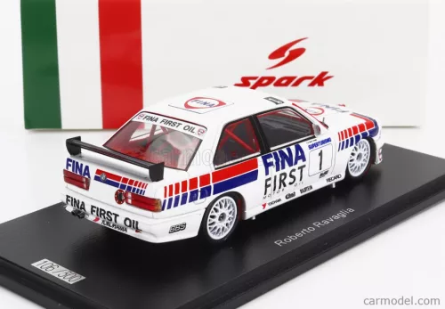 BMW  3-SERIES (E30) M3 TEAM BMW FINA N 1 SUPERTURISMO MONZA 1992 ROBERTO RAVAGLIA  WHITE
