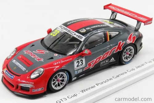PORSCHE  911 991 GT3 N 23 WINNER PORSCHE CARRERA CUP FUJI 2017 P.HAMPRECHT