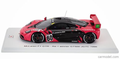 McLAREN  F-1 GTR 6.1L V12 N 60 WINNER ROUND 1 GT500 JGTC 1996 N HATTORI - RALPH SCHUMACHER  RED DARK GREY
