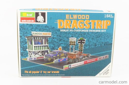 ACCESSORIES  DIORAMA KIT ELWOOD DRAGSTRIP  /