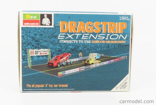 ACCESSORIES  DIORAMA DRAGSTRIP KIT EXTENSION - BIG GO NATIONALS  /
