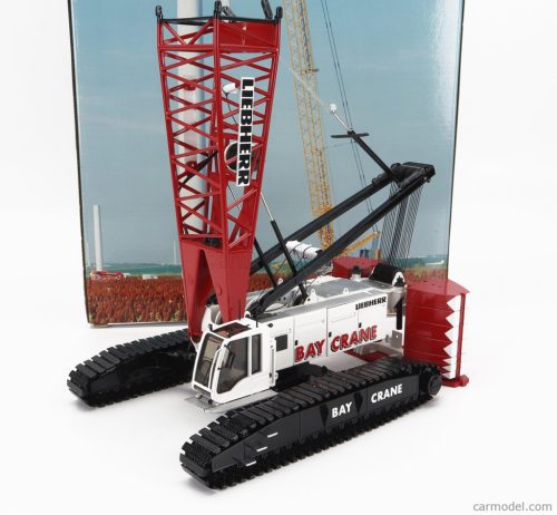 LIEBHERR  LR 1300 LITRONIC GRU CRAWLER CRANE  WHITE RED