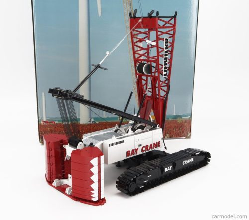 LIEBHERR  LR 1300 LITRONIC GRU CRAWLER CRANE  WHITE RED