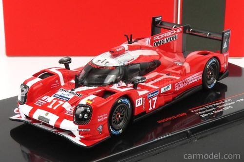 PORSCHE 919 HYBRID TURBO TEAM PORSCHE N 17 2nd 24h LE MANS 2015 T.BERNHARD - B.HARTLEY - M.WEBBER