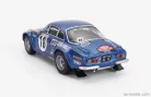 RENAULT ALPINE A110 1800S N 18 WINNER RALLY MONTECARLO 1973 WITH FIGURE J.C.ANDRUET - M.PETIT