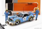 PORSCHE - 911 SC 3.0L GITANES (night version) N 3 WINNER RALLY MONTECARLO 1978 WITH FIGURE JEAN PIERRE NICOLAS - VINCENTE LAVERNE