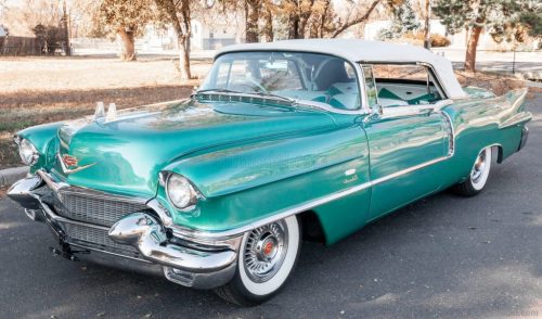 CADILLAC  ELDORADO BIARRITZ CABRIOLET OPEN 1956  EMERALD GREEN