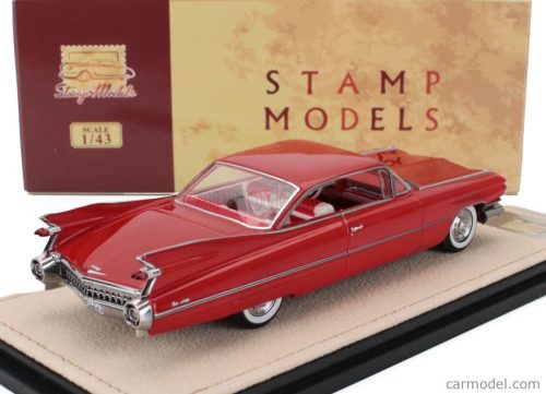 CADILLAC  COUPE DE VILLE 1959  ROSSO PASTELLO - RED