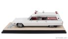 CADILLAC  MILLER METEOR AMBULANCE 1968  WHITE