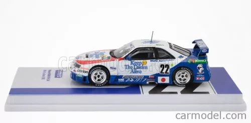 NISSAN  SKYLINE GT-R 2.6L TWIN TURBO TEAM NISMO N 22 24h LE MANS 1995 HIDEO FUKUJAMA - MASAHIKO KONDO - SHUNJI KASUYA  WHITE BLUE RED