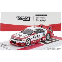   NISSAN  SKYLINE GT-R 2.6L TWIN TURBO TEAM NISMO N 23 24h LE MANS 1995 KAZUYOSHI HOSHINO - TOSHIO SUZUKI - MASAHIKO KAGEYAMA  WHITE RED