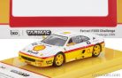 FERRARI  F355 SHELL N 82 FERRARI CHALLENGE SEASON 1999 PETER ANDERSEN  YELLOW WHITE