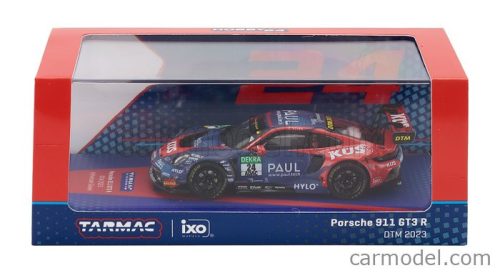 PORSCHE  911 992 GT3 R TEAM KUS BERNHARD N 24 DTM SEASON 2023 AYHANCAN GUVEN  BLUE RED