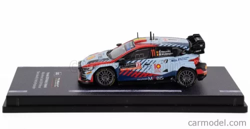 HYUNDAI  i20 N RALLY1 TEAM SHELL MOBIS WRT N 11 WINNER RALLY MONTECARLO 2024 THIERRY NEUVILLE - MARTIJN WYDAEGHE  VARIOUS