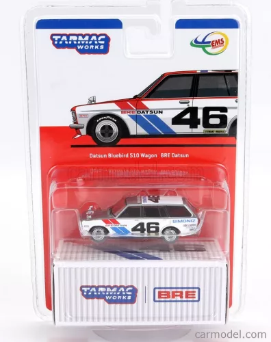 DATSUN  510 BLUEBIRD N 46 SW STATION WAGON 1971  SILVER WHITE BLUE