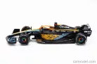 McLAREN  F1  MCL36 TEAM MCLAREN N 3 ABU DHABI GP 2022 DANIEL RICCIARDO  ORANGE LIGHT BLUE