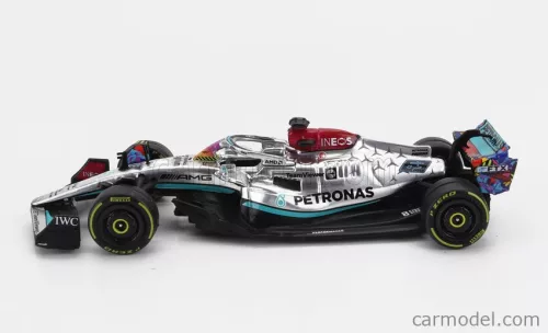 MERCEDES GP  F1 W13E TEAM MERCEDES-AMG PETRONAS F1 N 63 5th MIAMI GP 2022 GEORGE RUSSELL  SILVER GREEN