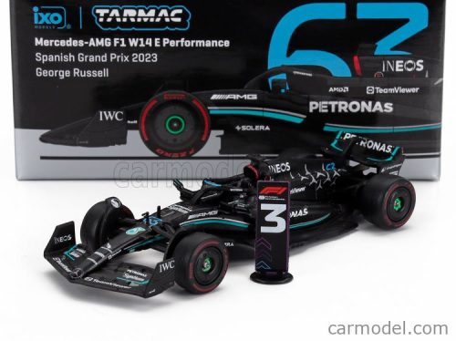 MERCEDES GP  F1 W14 TEAM MERCEDES-AMG PETRONAS FORMULA ONE N 63 3rd SPAIN GP 2023 GEORGE RUSSELL  BLACK