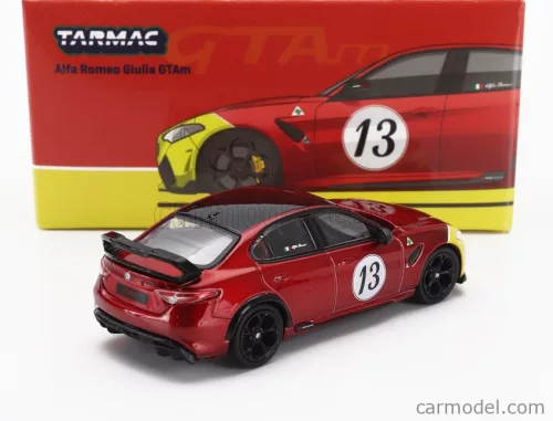 ALFA ROMEO  GIULIA GTAm N 13 RACING 2020  RED YELLOW