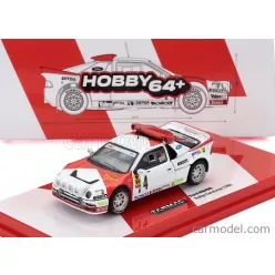   FORD ENGLAND  RS200 N 4 RALLY CATALUNYA 1986 ANTONIO ZANINI - JOSEP AUTET  WHITE RED