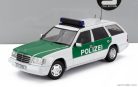 MERCEDES BENZ  E-CLASS (S124) T-MODEL SW STATION WAGON POLIZEI 1995  WHITE GREEN