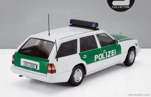 MERCEDES BENZ  E-CLASS (S124) T-MODEL SW STATION WAGON POLIZEI 1995  WHITE GREEN