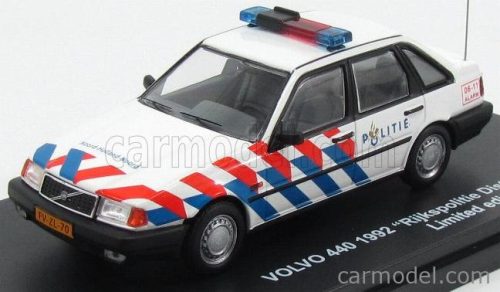 VOLVO  440 RIJKSPOLITIE DISTRICT ALKMAAR POLICE 1992  WHITE BLUE RED