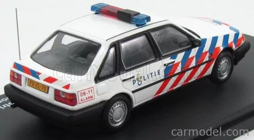 VOLVO  440 RIJKSPOLITIE DISTRICT ALKMAAR POLICE 1992  WHITE BLUE RED