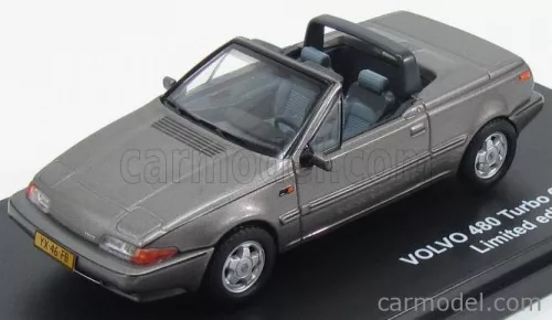 VOLVO  480 TURBO CABRIOLET 1990  GREY MET