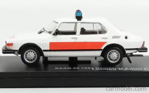 SAAB  99 GEMEENTE POLITIE CULEMBORG POLICE 1983  WHITE ORANGE