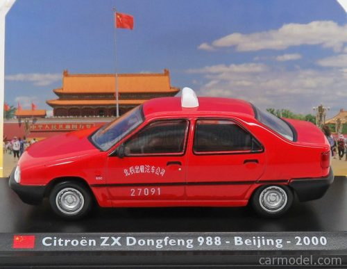 CITROEN  ZX BERLINA TAXI DONGFENG 988 BEIJING 2000  RED