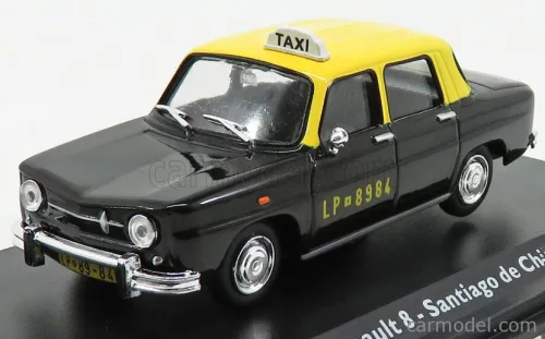 RENAULT  8 TAXI SANTIAGO DE CHILE 1965  BLACK YELLOW