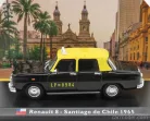 RENAULT  8 TAXI SANTIAGO DE CHILE 1965  BLACK YELLOW