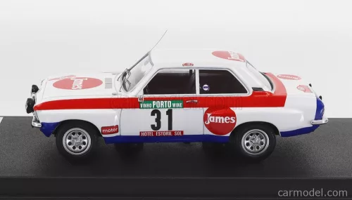 OPEL  ASCONA (night version) N 31 RALLY PORTUGAL 1978 J.ORTIGAO - M.SOTTOMAYOR  WHITE RED