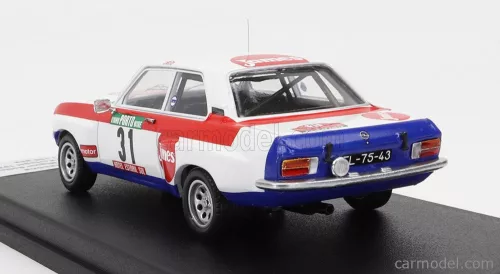 OPEL  ASCONA (night version) N 31 RALLY PORTUGAL 1978 J.ORTIGAO - M.SOTTOMAYOR  WHITE RED