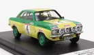 OPEL  ASCONA (night version) N 4 RALLY ALPENFAHRT 1973 W.ROHRL - J.BERGER  YELLOW GREEN