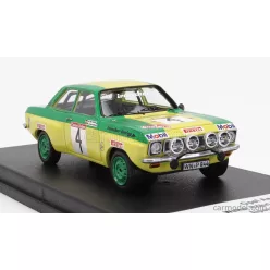   OPEL  ASCONA (night version) N 4 RALLY ALPENFAHRT 1973 W.ROHRL - J.BERGER  YELLOW GREEN