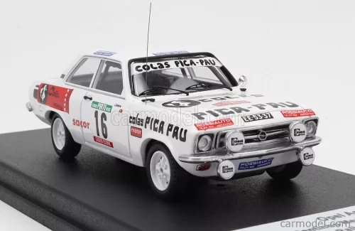 OPEL  ASCONA (night version) N 16 RALLY PORTUGAL 1976 S.MENDES - J.NOBRE  WHITE