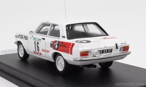 OPEL  ASCONA (night version) N 16 RALLY PORTUGAL 1976 S.MENDES - J.NOBRE  WHITE