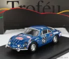 RENAULT  ALPINE A110 N 29 RALLY MONTECARLO 1972 J.HENRY - G.DI NICOLA  BLUE MET