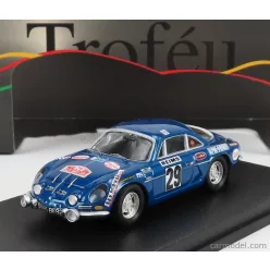   RENAULT  ALPINE A110 N 29 RALLY MONTECARLO 1972 J.HENRY - G.DI NICOLA  BLUE MET