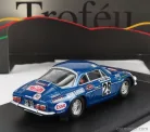 RENAULT  ALPINE A110 N 29 RALLY MONTECARLO 1972 J.HENRY - G.DI NICOLA  BLUE MET