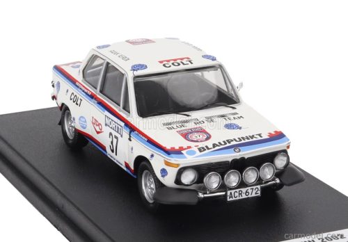 BMW  2002 (night version) N 37 RALLY 1000 LAKES 1974 HEIKKI ENOMAA - MATTI HANKAVAARA  WHITE BLUE RED