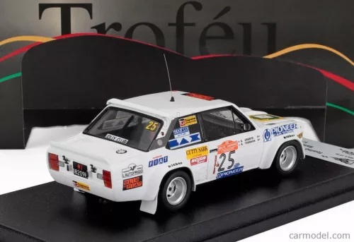 FIAT  131 ABARTH (night version) N 25 RALLY SANREMO 1980 TONINO TOGNANA - SERGIO CRESTO  WHITE