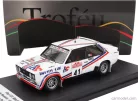 FIAT  131 ABARTH N 41 RALLY SANREMO 1978 ANTONELLA MANDELLI - GIULIA PERNICE  WHITE RED BLUE